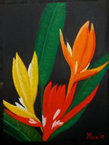 Pastel #06<br/><small><em>Heleconia Rostrata #1</em></small>